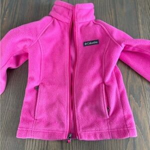 Columbia Vibrant Pink Fleece Jacket